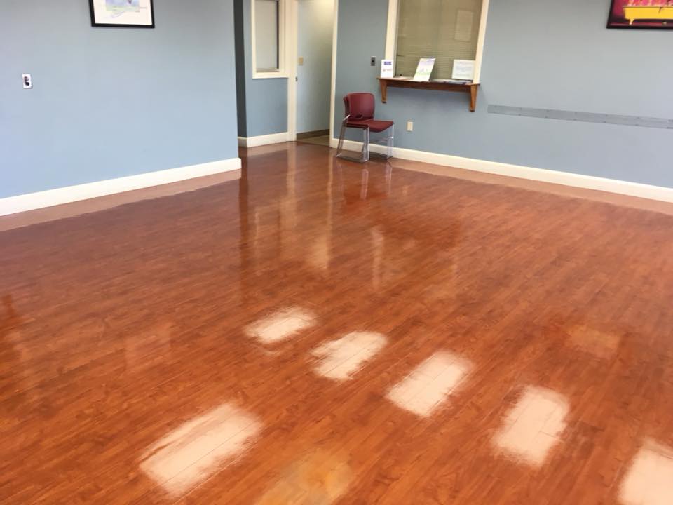 Stripping and waxing floors in Massachusetts