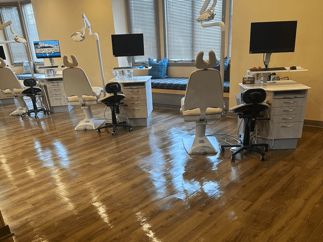 Clean Right Provides Consistent Weekly Cleaning Services For This Local Orthodontics Office, Ensuring A Clean And Professional Workspace.